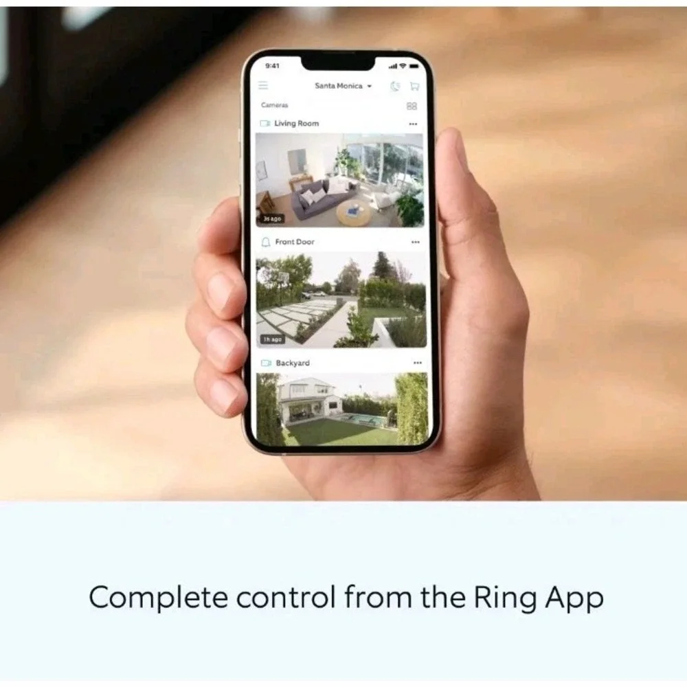 Ring floodlight cam